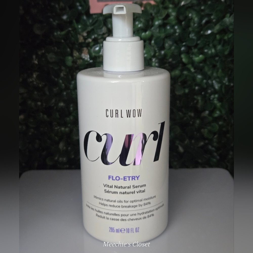 Color Wow Curl Wow Curl FLO-ETRY Vital Natural Curly Hair Serum, 10oz ( 295mL )
